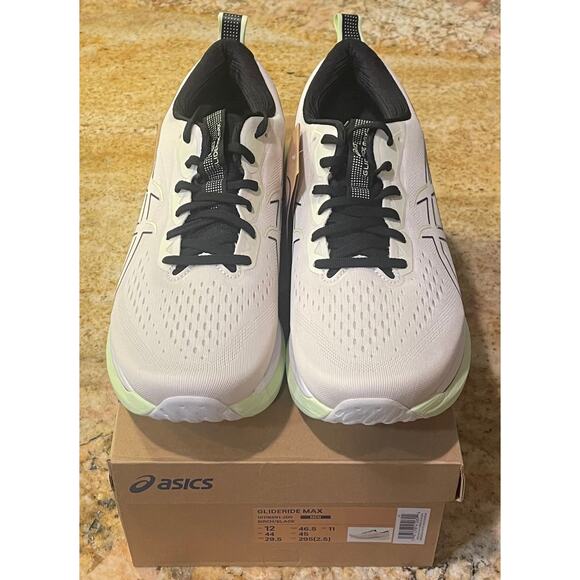 NIB/NWT Mens Asics Glideride Max Running Shoes 1011B891 Birch/Black Size 12 main image 5